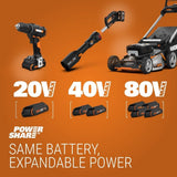 WG585.9 Nitro 40V Power Share LeafJet Cordless, Brushless Leaf Blower, Tool Only C1X9 - product image 8
