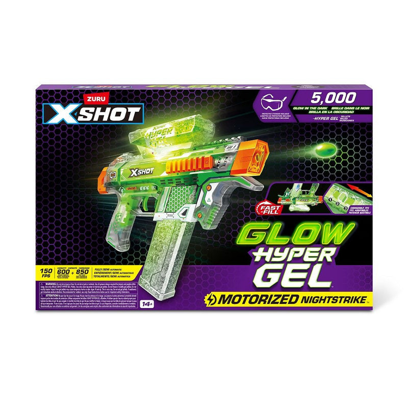 Hyper Gel Glow In The Dark NightStrike Blaster R2L1