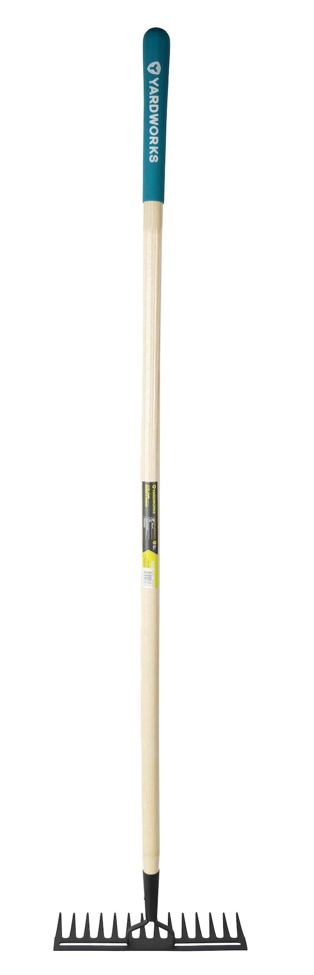14-in Wide Metal 14-Tine Head Rake, 48-in Hardwood Shaft V5H5