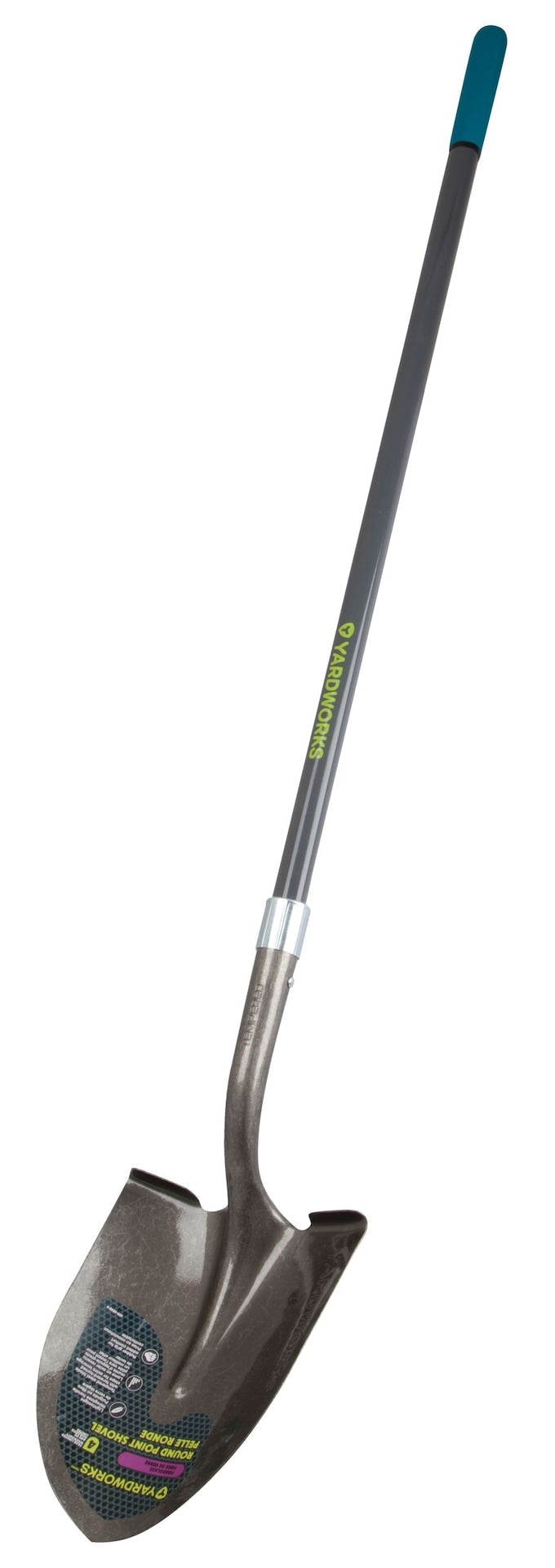 Ergo Steel Round-Point Long-Handle Shovel, 57-in Fibreglass Shaft R2Z2 - product image 2