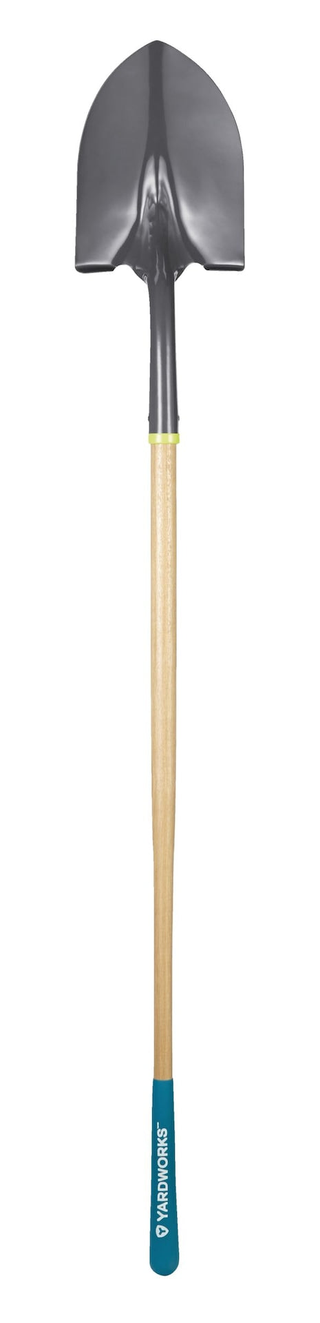 Tempered Steel Round Point Long Handle Shovel, 62-In, Hardwood Shaft E8U6 - product image 5