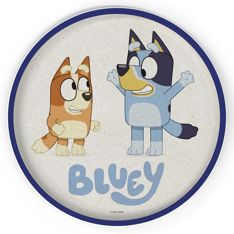 Bluey Bamboo Fibre Plate, 8-in Z8U6