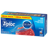 Large Plastic Freezer Bags Mega Pack, 760-mL, 60-pk L1K4 - product image 1