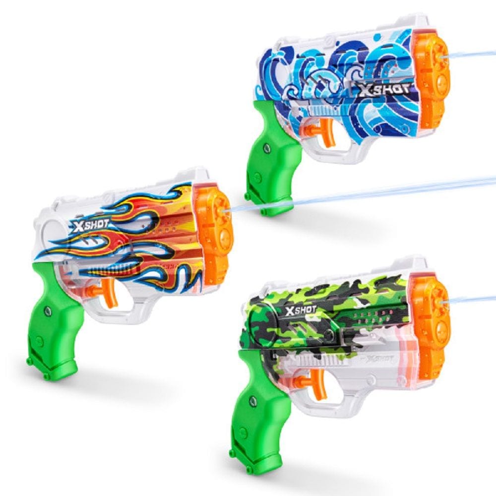 X-Shot SKINS Fast Fill Nano Water Blaster, Kids' Outdoor Summer Water Toy, 3.3-oz F7E3 - product image 1